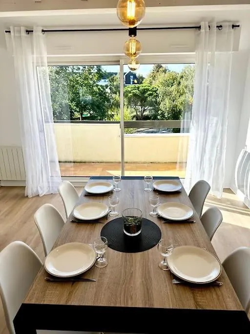 Апартаменты T5 Lumineux - Balcon - Parking - Linge Inclus Ванн Франция