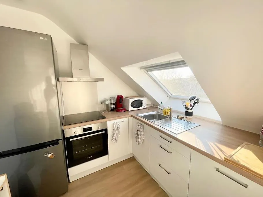 Апартаменты T5 Lumineux - Balcon - Parking - Linge Inclus Ванн